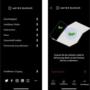 Meyer Burger App